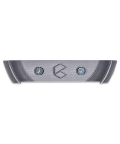 Wall mount for Amazon Echo Dot 3rd gen front - Silver Grey