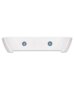 Wall mount for Amazon Echo Dot 3rd gen front - White
