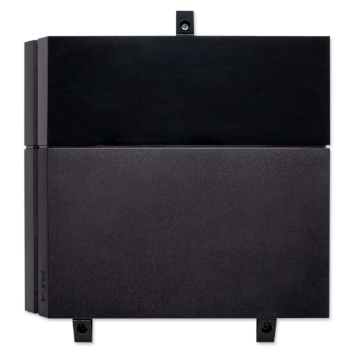 Wall mount for PS4 Original front - Black