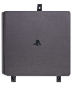 Wall mount for PS4 Slim front - Black