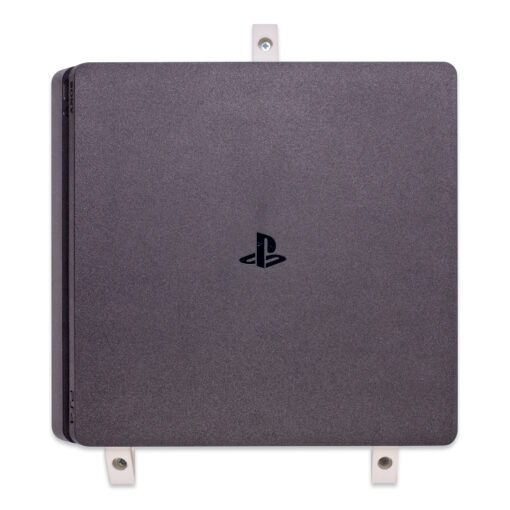 Wall mount for PS4 Slim front - Black
